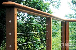Close View of Cable Railing